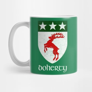 Doherty  / Vintage Style Crest Coat Of Arms Design Mug